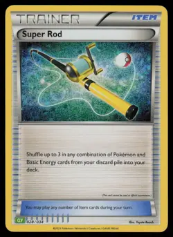 Super Rod (CLV) Holo Trading Card Game Classic 028/034 NM Pokemon - Image 1