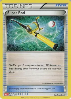 Super Rod (CLC) Holo Classic Collection Trading Card Game Classic 027/034 NM - Image 1
