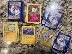 Bulk Miscellaneous Approximately 100-125 Pokemon Cards - Perfect Condition - Image 1