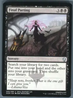 Magic the Gathering MTG Dominaria Final Parting #93 - Image 1