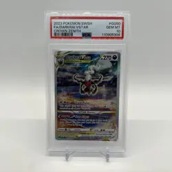 2023 POKEMON SWORD & SHIELD CROWN ZENITH #GG50 FULL ART/DARKRAI VSTAR PSA 10 - Image 1