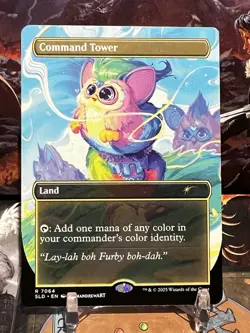 MTG | Command Tower (7064) [Secret Lair Furbies] NF - Image 1