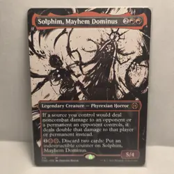 Solphim, Mayhem Dominus (Showcase) Phyrexia: All Will Be One Regular - Image 1