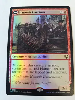 MTG Hanweir Garrison Foil- Innistrad Remastered - Image 1