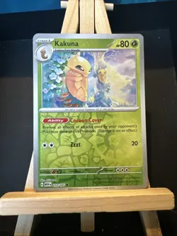 KAKUNA 014/165 POKEMON CARD (151 SET) REVERSE HOLO - Image 1