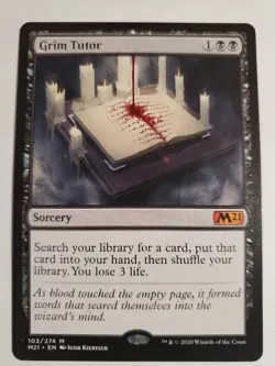 Grim Tutor Core Set 2021 Regular - Image 1