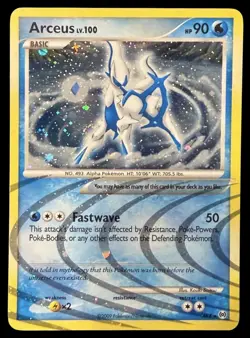 Arceus Lv.100 AR4 Holo Rare Pokemon TCG Platinum Arceus 2009 [VLP] Excellent - Image 1