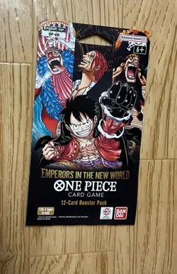 One Piece OP-09 Emperors in the New World One Piece Sleeved Booster Pack English - Image 1