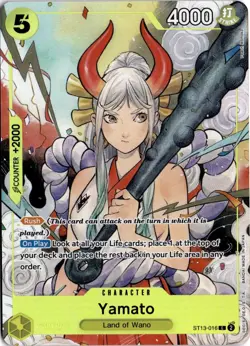 Yamato (Illustration Box Vol.2) ST13-016 One Piece Promo NM - Image 1