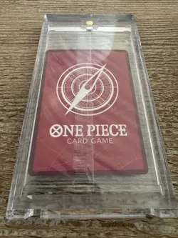 One Piece Card French Luffy Op13-001 X Musee Grevin Promo New - Image 5