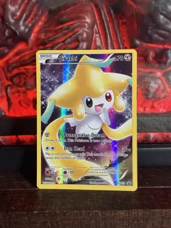 Pokemon TCG Jirachi XY112 Black Star Promo Holo Card Full Art Near Mint - Image 3