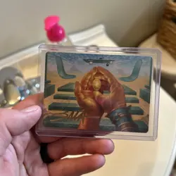 The Mind Stone - Gold Stamped Signature Art Card MSH Art NM MTG - Image 1