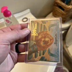 The Mind Stone - Gold Stamped Signature Art Card MSH Art NM MTG - Image 3