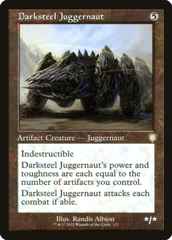 MTG - Darksteel Juggernaut - Retro - The Brothers' War - Magic the Gathering - Image 1