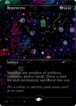Reprocess (Galaxy Foil) 2107 Magic: The Gathering Secret Lair Drop Series NM - Image 1