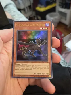 Yugioh Neo-Spacian Dark Panther BLRR-EN052 1st Ultra Rare - Image 1