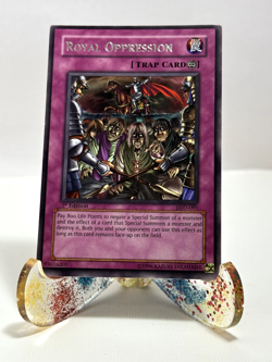 YuGiOh! Royal Oppression LOD-091 1st Edition Rare LP - Image 1