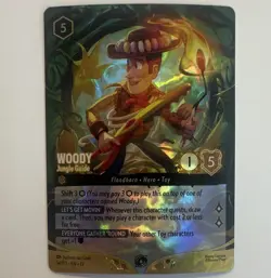 Ravensburger Disney Lorcana TCG Woody - Jungle Guide 54/P3 Foil EN Toy Story - Image 1