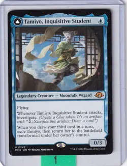 Tamiyo Inquisitive Student Tamiyo Seasoned Scholar * Modern Horizons 3 MTG - Image 1