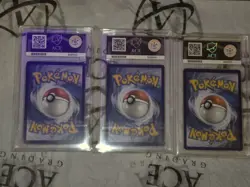 Pokemon card bundle slabs ACE 9 Arceus eevee Bulbasaur cards not psa slab lot - Image 2