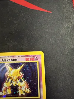 Pokemon Alakazam TCG Base Set 2 1/130 Holo Unlimited Rare LP/NM + SWIRL! - Image 4