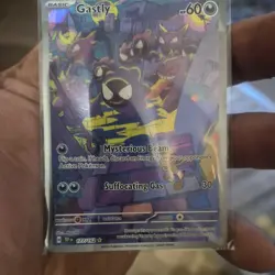 Pokemon TCG Gastly 177/162 Temporal Forces Illustration Rare - Image 1