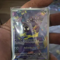 Pokemon TCG Gastly 177/162 Temporal Forces Illustration Rare - Image 2