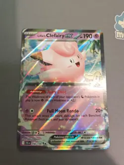 Pokemon TCG Lillie's Clefairy EX 056/159 Journey Together - Image 1