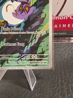 Pokemon TCG Arbok 176/162 Temporal Forces Illustration Rare - Image 4
