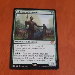 1x Allosaurus Shepherd Double Masters 2022 Regular 132 NM x1 - Image 1