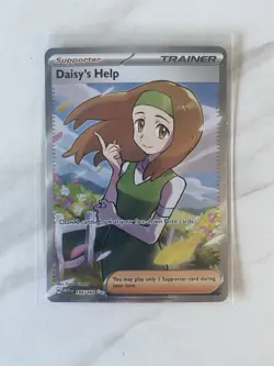 Pokemon TCG Daisy's Help Scarlet Violet-151 195/165 Holo Ultra Rare - Image 1