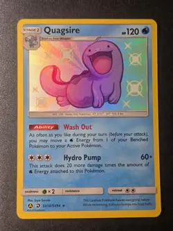Quagsire SV10/SV94 NM Hidden Fates Shiny Vault Shiny Rare Pokemon - Image 1