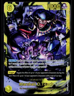 Marshall.D.Teach (119) OP16-119 Secret Rare The Time of Battle One Piece NM - Image 1