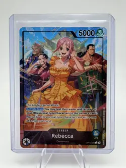 One Piece TCG Rebecca Leader Alt Art OP15-039 English M/NM - Image 3