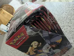 ✅ Pokemon TCG Destined Rivals Booster Box 36 Packs New Sealed Small tear in Seal - Image 3