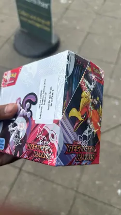 Pokemon TCG Destined Rivals Booster Box 36 Packs Factory Sealed - Image 1