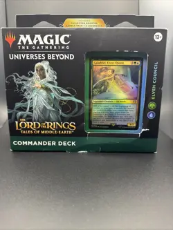 MTG MAGIC THE GATHERING THE LORD OF THE RINGS ELVEN COUNCIL COMMANDER DECK - Image 5