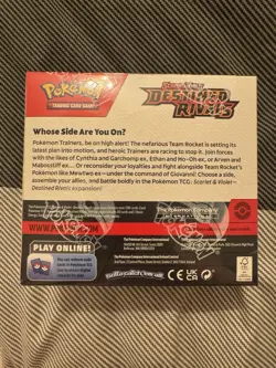 Pokemon TCG Destined Rivals Booster Box - Brand New - Sealed - 36 Packs - Image 3