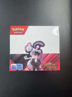 Pokemon TCG Destined Rivals Booster Box 36 Packs, NOT SEALED - Image 1