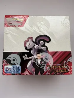 Pokemon TCG Destined Rivals Booster Box 36 Packs, Sealed - Image 1