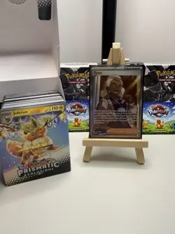 Pokemon TCG Prismatic Evolutions Bulk Bundle 100+ Inc Rev Holos Cards - Image 1