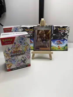 Pokemon TCG Prismatic Evolutions Bulk Bundle 100+ Inc Rev Holos Cards - Image 2