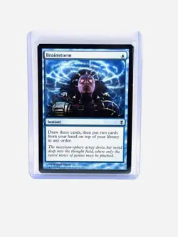 Magic The Gathering, Brainstorm, Conspiracy, Regular MT/NM - Image 1