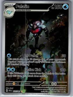 Palafin 225/091 SV: Paldean Fates - Pokemon Card - NM - Image 1
