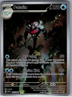 Palafin 225/091 SV: Paldean Fates - Pokemon Card - NM - Image 1