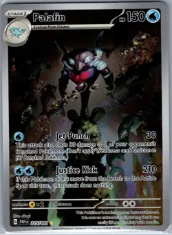 Palafin 225/091 SV: Paldean Fates - Pokemon Card - NM - Image 1