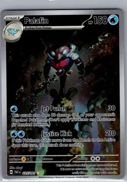 Palafin - 225/091 SV: Paldean Fates - Pokemon Card - NM - Image 1