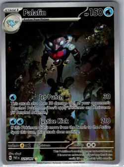Palafin 225/091 SV: Paldean Fates - Pokemon Card - NM - Image 1