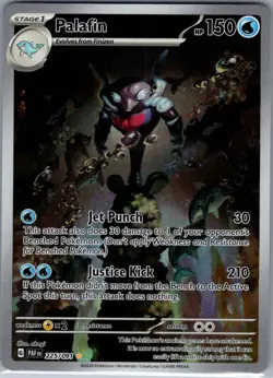 Palafin 225/091 SV: Paldean Fates - Pokemon Card - NM - Image 1