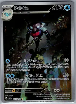 Palafin 225/091 SV: Paldean Fates - Pokemon Card - NM - Image 1